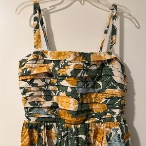 Zara Multicolor Smocked Dress